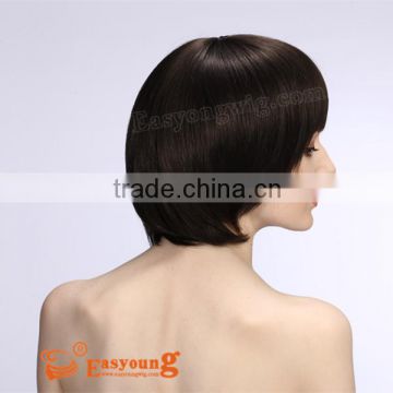 black synthetic wigs, ladies short bob hair cut wigs