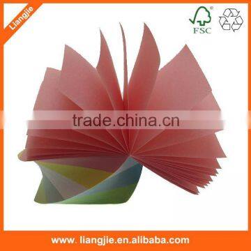 Neon Paper Twist Memo Notepad, Neon Paper Twisted Printing Memo Pads photo-4