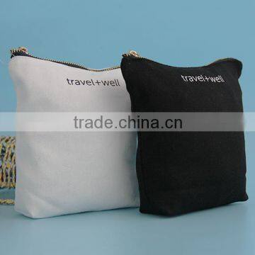 Wholesale Custom Canvas Toiletry Bag With Lining