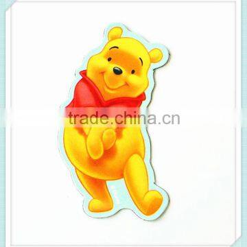 Advertising Cute Teddy Bear Printed Fridge Magnet
