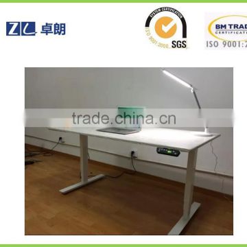 Electric height adjustable computer desks