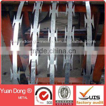 China professional supplier high quality electro galvanized razor wire