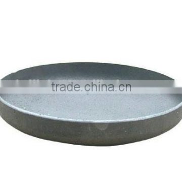 flat dished end cap for pipe fittings and fuel tanker