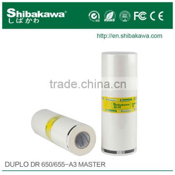 Digital compatible master roll Duplo DR 650(655) A3