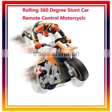 Electric Motorcycle Remote Control Stunt Car