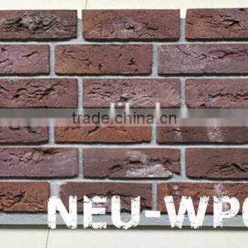 PU foam brick, interior decorative building material, red brick, 2kg light weight