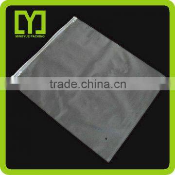 2016 High Quality Clear Plastic Garment Bags Customzied pe Reclosable Bags