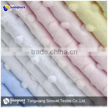 2014 Hot Sale 100% Polyester Warm Heated Minky Blanket for Baby in China