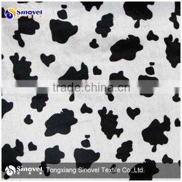 100% Polyester normal velboa/Animal Printed Velboa Fabric