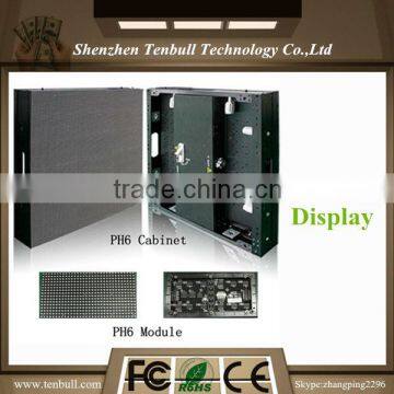 6 pixels and indoor usage led display screen stage background led video wall