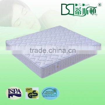 Gel memory foam, Hamburger Hotel Mattress with Fire retardant standard