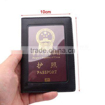 Transparent Russia Passport Cover PU Leather Clear Card ID Holder Case for Travelling Passport Bags 9 Colors photo-5