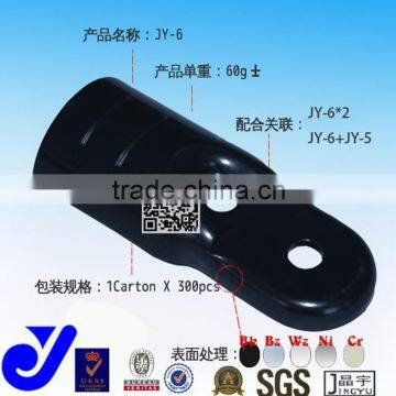 JY-6|wholesale OEM spcc welded black metal joints fittings