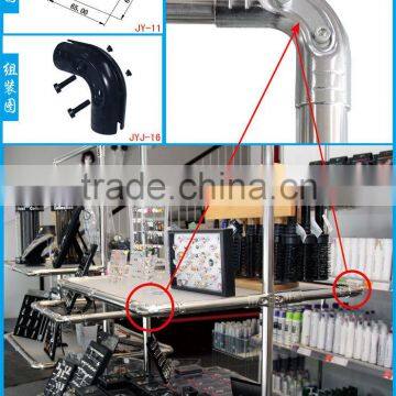 JY-11|blue Zine Pipe Connector Pipe Joint | SPCC Metal Blue Zine Pipe Connector photo-3