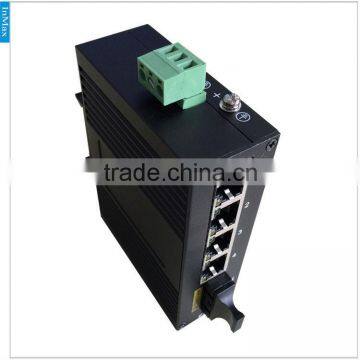 OEM/ODM 4x10/100M+1x100M FX Industrial Networking Ethernet Switch I305A photo-4