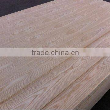 Natural ash veneer mdf /plywood board from Linyi