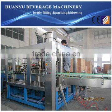 Glass Bottle Carbonated Drinks Making Machine