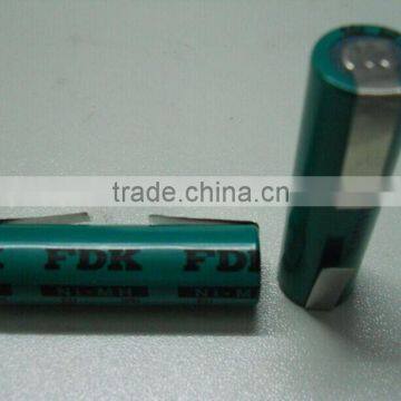 17670 FDK 4000mah HR-4/3AU NiMH 1.2V battery cell with tabs