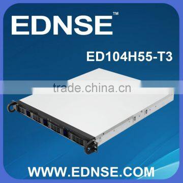 ED104H55-T3-D 4 Bay Hot Swap 1U Rackmount Chassis for VOIP Gateways