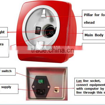 facial skin analysis machine magic mirror skin analyzer factory direct selling price with CE