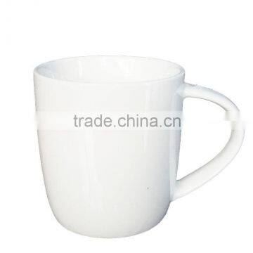 GRS cheap blank white stoneware mug