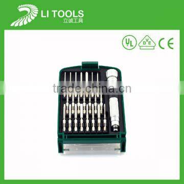 Magnetic aluminium alloy screwdriver set