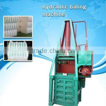 hydraulic rice straw cotton waste paper clothing cardboard baling press machine