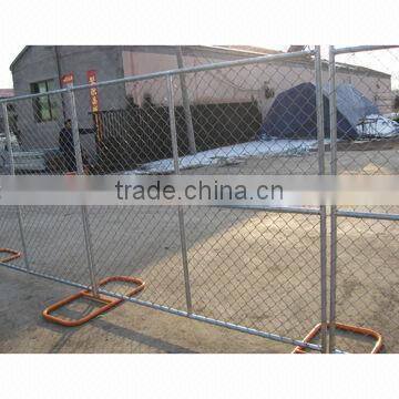 American 50*50 mm mesh hole construction site temporary chain link fence