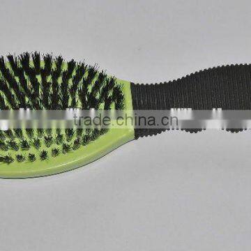 Easy grip plastic handle dog pin brush