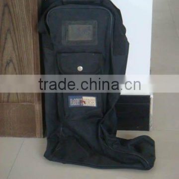 Nylon long horse boot bag