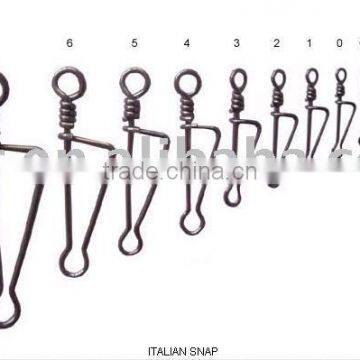 Stainless Steel Italian Snap Swivel,Fishing Clips,Fishing Accessores