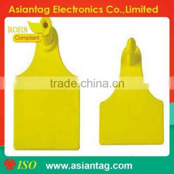 134.2KHZ RFID animal ear tag for cattle/pigs/goat