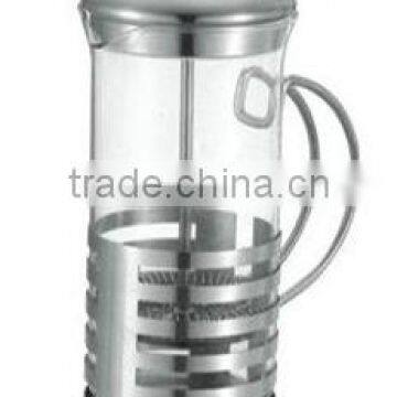 special metal tea making device with wire handle