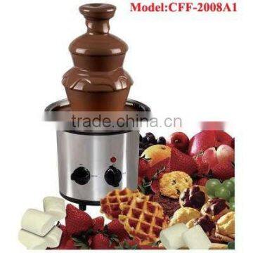 Model CFF2008A1 Triple Tower Chocolate Fondue Fountain