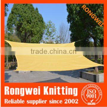 HDPE square sun shade sail for garden