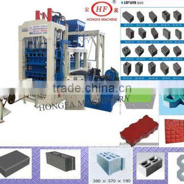 vietnam advanced technology automatic brick making machine,QT10-15 brick machinery,automatic plc control block machine