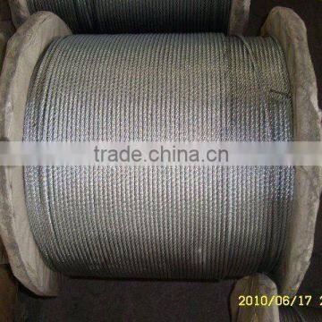 produce high quality galvanized steel wire rope