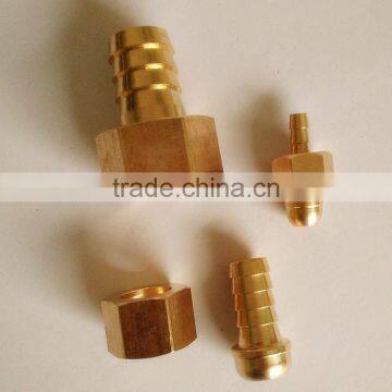 Hydraulic Swivel Adaptor , Brass Rubber Hydraulic Hose Fitting photo-2
