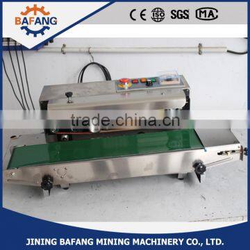 Horizontal Continuous Plastic Aluminum Foil Bag Heat Sealing Machine Band Sealer Machine