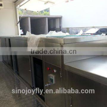 Cold Food Truck Used Frozen Food Cart Fs500r Crepe Machine Cone Lunch Cart photo-3