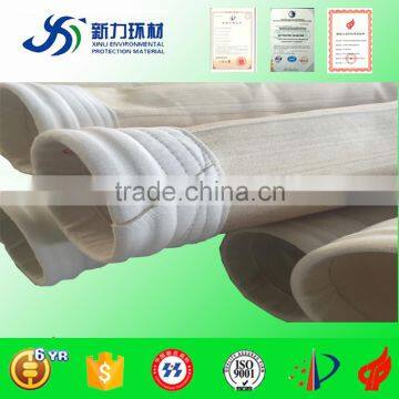 high temperature resistant aramid dust collector filter bag for cement industry