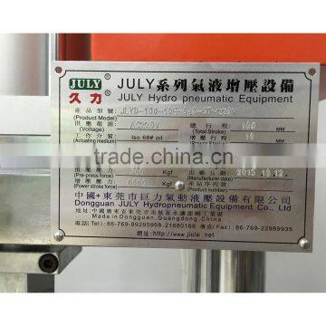 Wholesale JULY Brand Hydro-pneumatic Copper Stamping Machine