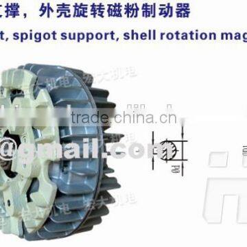 ZA Single Output Shaft Spigot Support Shell Rotation Magnetic Powder Brake photo-2