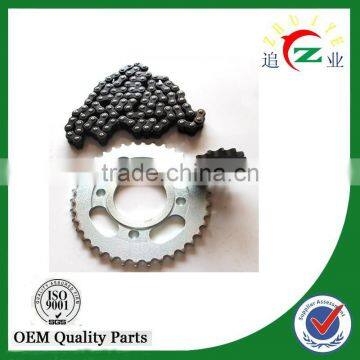 high quality motorcycle front and rear sprocket