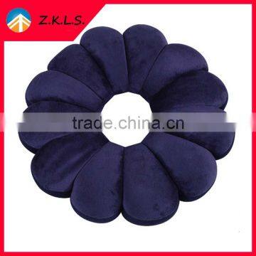 Comfortable Double Sided Fabric Flower Neck Shape Pillow photo-2