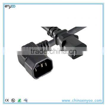 CPU/PDU Angled Power Cord - C14 Left Angle to C13 - 10 Amp