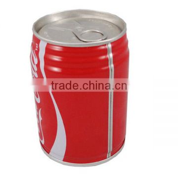 round pepsi tin can