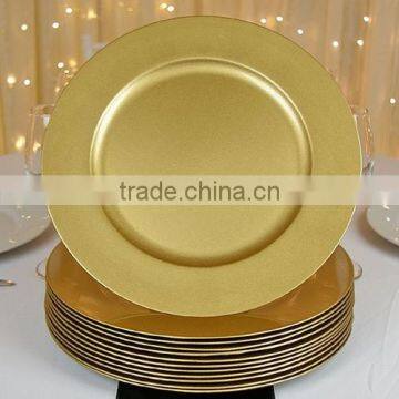 Gold Charger Plate show plate