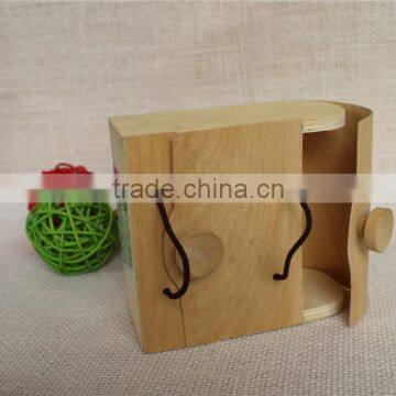 Small Decorative Lightweight Wood Wedding Favor Gift Box photo-2