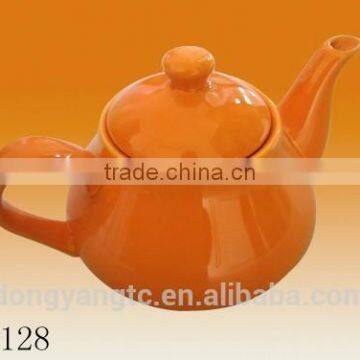 Porcelain Color Decal Teapots